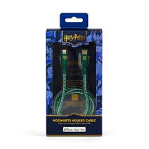 Cabo de Carregamento iWill Harry Potter Sonserina Lightning para USB-C Verde Cabo de Carregamento iWill Harry Potter Sonserina Lightning para USB-C Verde