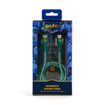 Cabo de Carregamento iWill Harry Potter Sonserina USB-C para USB-C Verde Cabo de Carregamento iWill Harry Potter Sonserina USB-C para USB-C Verde