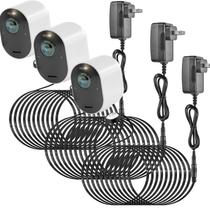 Cabo de carregamento magnético de 25 pés, pacote com 3 unidades para Arlo Pro/Arlo Ultra Cabo de carregamento magnético de 25 pés, pacote com 3 unidades para Arlo Pro/Arlo Ultra