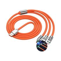 Cabo De Carregamento Rápido 1.2m 2m 3 Em 1 Para iPhone 11 XS XR iPad Air Samsung S20 S10 Xiaomi Cabo De Carregamento Rápido 1.2m 2m 3 Em 1 Para iPhone 11 XS XR iPad Air Samsung S20 S10 Xiaomi