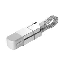 Cabo De Carregamento Rápido 4 Em 1 TIPO-C 60W IOS 27W PD Rápido Chaveiro Para iPhone E Celular