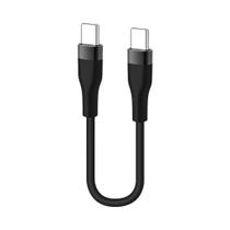 Cabo De Carregamento Rápido De Silicone Tipo C Para Tipo C 100W Para iPhone 15 16 Samsung iPad