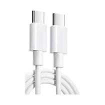 Cabo De Carregamento Rápido Dual USB C De 100W Para iPhone Air 17 16 15 pro Max Samsung Xiaomi Redmi