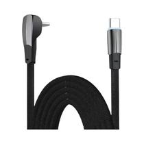 Cabo De Carregamento Rápido Tipo C 60W Com Conector USB C De 90 Graus Para Carregamento De Telefone Cabo De Carregamento Rápido Tipo C 60W Com Conector USB C De 90 Graus Para Carregamento De Telefone