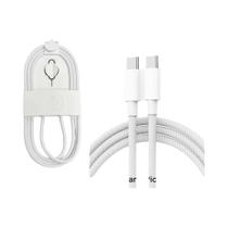 Cabo De Carregamento Rápido Tipo C De 60W Para Apple iPhone 14 13 12 11 15 17 16 pro Max plus 1-50