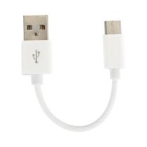 Cabo De Carregamento Rápido Tipo C Micro USB De 10cm Para Sincronização De Dados De Telefone Android