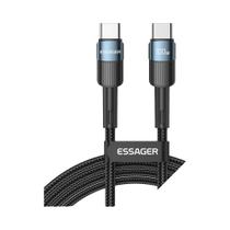 Cabo De Carregamento Rápido Tipo C Para C De 100W, Cabo USB PD Para Macbook, Samsung, Xiaomi Essager