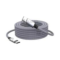 Cabo De Carregamento Rápido Tipo C Para Tipo C 60W 3m 5m 8m 10m Para iPhone 15 pro Max Huawei Xiaomi