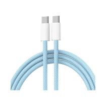 Cabo De Carregamento Rápido Tipo C Para Tipo C Para iPhone 15 16 Huawei Xiaomi Samsung, Acessórios