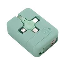 Cabo De Carregamento Retrátil Universal 3 Em 1 USB Para iPhone Android Tipo C Carregador Rápido