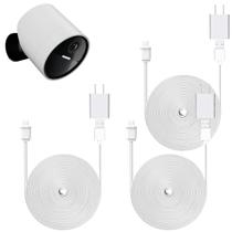 Cabo de carregamento Shyueda de 7,6 m à prova de intempéries para câmera SimpliSafe Cabo de carregamento Shyueda de 7,6 m à prova de intempéries para câmera SimpliSafe