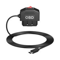Cabo De Carregamento Tipo C Para Câmera Veicular DVR OBD Para Proteção Da Bateria Acessórios De Cabo De Carregamento Tipo C Para Câmera Veicular DVR OBD Para Proteção Da Bateria Acessórios De