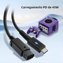 Cabo De Carregamento Tipo C PD 45W De 1,8m Para Controle Nintendo Switch NGC, Cabo De Alimentação Cabo De Carregamento Tipo C PD 45W De 1,8m Para Controle Nintendo Switch NGC, Cabo De Alimentação