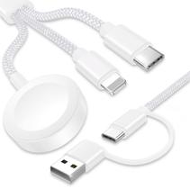 Cabo de carregamento TOP-UP 3 em 2 USB C para Apple Watch e iPhone