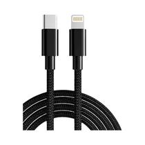 Cabo De Carregamento Trançado 2M PD 30W Tipo C Para Lightning Para iPhone 16 pro Max Cabo De Dados