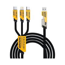 Cabo De Carregamento Universal 6 Em 1 Multi Port USB Tipo C Micro Para iPhone 14 13 12 Xiaomi