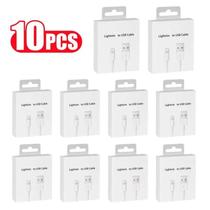Cabo De Carregamento USB 10PCS Para Apple iPhone 12 11 pro XS MAX XR 5S SE 6S 7 8 plus iPad Mini Air Cabo De Carregamento USB 10PCS Para Apple iPhone 12 11 pro XS MAX XR 5S SE 6S 7 8 plus iPad Mini Air