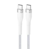 Cabo de Carregamento USB-C / USB-C cor Branca Roadstar - RS-W1.2BR C-C MI