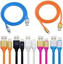 Cabo de Carregamento USB Tipo C, 1,2 m, Colorido, Sambullet