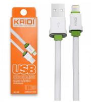 Cabo de carregar celular I-phone 7,8,10,11 Kaidi KD-306