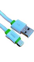 Cabo de Celular Kaidi para IOS 2m Mod 327A Cor Branco