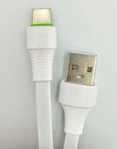 Cabo de Celular Kaidi para Tipo C 1m Cor Branco Cabo de Celular Kaidi para Tipo C 1m Cor Branco
