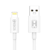 Cabo de Celular Recarga Turbo 3.0 Compatível com IPhone 2 Metros HREBOS HS-279