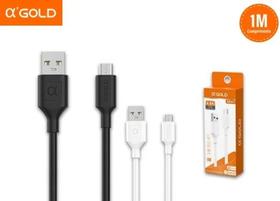 Cabo de Celular Turbo Usb para Micro aGOLD 4.0A 1M CB78-1 V8