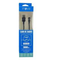 Cabo De Celular V8 2,4a Inova 3M Cbo-5851 Cor Sortida Unt.