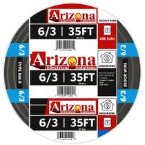 Cabo de cobre ARIZONA ELECTRICAL SOLUTIONS 35 pés 6/3 NM-B