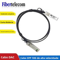 Cabo De Cobre SFP plus De 10G Com Conexão Direta 05-10M Para Switches Cisco, Huawei E MikroTik