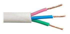 Cabo de comando branco 3x0,75 mm 25 metros