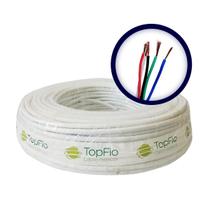 Cabo de comando branco 5x1,50 mm 50 metros Cabo de comando branco 5x1,50 mm 50 metros