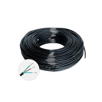Cabo de comando preto 3x1,50 mm 25 metros Cabo de comando preto 3x1,50 mm 25 metros