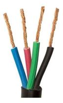 Cabo De Comando Preto 4x2,50 Mm 20 Metros