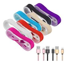 Cabo De Compatibilidade Lightning Nylon Trançado 1,3 Metros KAP-303-IOS