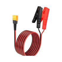 Cabo De Conector Masculino XT60 12AWG Com Clipe De Desconexão Rápida Para Bateria RC E Painel Solar