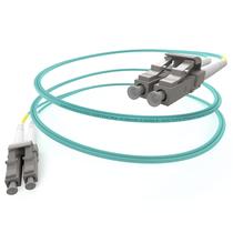 Cabo de conexão de fibra SpeedAlite, pacote com 1 pacote de 8 m LC para LC OM4 multimodo