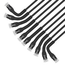 Cabo de conexão de rede Ethernet Intellinet FlexiBoot Slim Cat6 Cabo de conexão de rede Ethernet Intellinet FlexiBoot Slim Cat6
