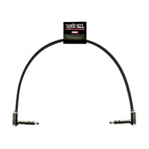 Cabo de conexão Ernie Ball Flat Ribbon Stereo 30 cm preto