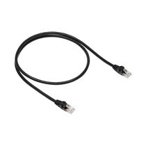 Cabo de conexão Ethernet Amazon Basics RJ45 Cat 6 0,9 m preto