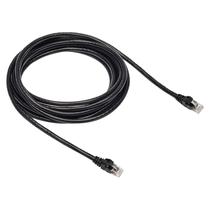 Cabo de conexão Ethernet Amazon Basics RJ45 Cat 6 15 pés preto