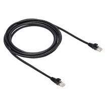 Cabo de conexão Ethernet Amazon Basics RJ45 Cat 6 3m preto