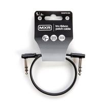 Cabo de conexão JIM DUNLOP MXR Ribbon TRS 0,3 m, ângulo reto 1/4 Cabo de conexão JIM DUNLOP MXR Ribbon TRS 0,3 m, ângulo reto 1/4
