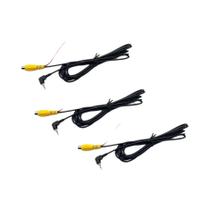 Cabo De Conexão Para Câmera De Ré RCA Para Conversor AV De 2.5mm Para DVR Dashcam