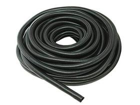 Cabo de controle de tubulação Wire Loom 3/8" 10 pés de polietileno preto