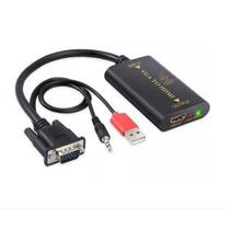 Cabo de Conversão Áudio AU-11 VGA para HDMI/AUDIO/USB