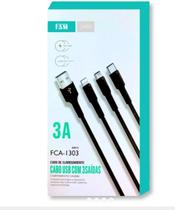 Cabo de dados 3 saidas fca-1303 fam