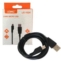 Cabo de Dados Carga USB + Micro USB (V8) 1m LE-1024 - Lelong