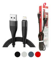 Cabo De Dados Compatibilidade Lightning 3.0a Quick Charge KA-323-5G Cabo De Dados Compatibilidade Lightning 3.0a Quick Charge KA-323-5G